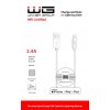 Kabel do transmisji danych USB-A x Lightning MFi 2m 2.4A - biały