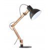 Beauty and Wood LED Desk Lamp - black/wood