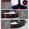 LED Headlamp WG 2 with Rear Warning Light