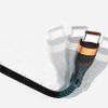 Data & Charging Cable 3-in-1 USB-C to USB-C/Lightning/Micro USB 1.5m 100W - black
