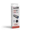 Car Charger 2x USB 58W - silver