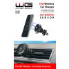 Bezprzewodowa Ładowarka samochodowa z próżniową przysawką elektroniczną WG 32(15W) (Czarna)