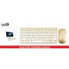 Bluetooth Keyboard with Mouse - gold