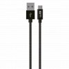 Datový kabel USB-A x USB-C 0,5m 60W - černý