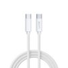 Datový kabel ECO USB-C x USB-C 2m 3A - bílý