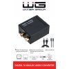 Digital to Analog Audio Converter SPDIF/RCA - black
