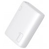 Powerbanka 10000 mAh 2x USB (20W) + kabel Type-C - bílá