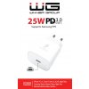 Ładowarka sieciowa 1x USB-C 25W - biała