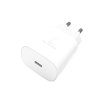 Síťová nabíječka 1x USB-C 25W - bílá
