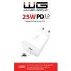 Wall Charger 1x USB-C 25W - white