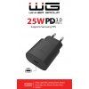 Wall Charger 1x USB-C 25W - black
