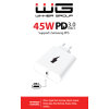Wall Charger 1x USB-C 45W - white