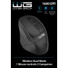 Mysz bezprzewodowa Sea Mouse WG5 - czarna