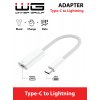 Adapter USB-C x Lightning - biały