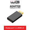 Adapter DisplayPort x HDMI – czarny