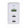 Wall Charger GaN 3x USB 65W - white