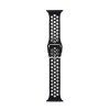 Silicone Strap for Apple iWatch 42/44/45/46/49mm - black/grey