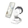 3-in-1 FAST MAGNET 21W Wireless Charger WG 37 - white