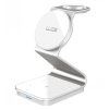 3-in-1 FAST MAGNET 21W Wireless Charger WG 37 - white
