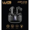 Bluetooth sluchátka WG AirFlex 8 - černé