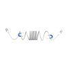 Magnetic USB-C to USB-C Data Cable 1m 60W - white