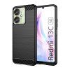 Carbon Case for Xiaomi Redmi 13C 4G/5G/Poco C65 4G - Black