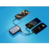 Powerbanka 20000 mAh 2x USB + kabel Type-C - černá