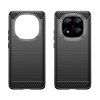 Carbon Case for Xiaomi Redmi Note 14 Pro 5G/14 Pro+ 5G - Black
