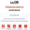 Premium 500 6A Screen Protector for WG AirFlexOne/AirFlexOne+ Watch (2 pcs)