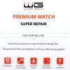 Premium 500 6A Screen Protector for WG AirFlex 3 Rizz It! Watch (2 pcs)