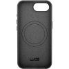Leather Frame Case with MagSafe Support for iPhone 16e/17e - Black