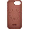 Leather Frame Case with MagSafe Support for iPhone 16e/17e - Brown