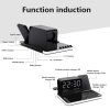 Multifunctional Device 7-in-1 (Clock, Date, Temperature, Charging) - black