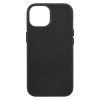 Leather Frame Case with MagSafe Support for iPhone 13/14 - Black