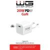 Wall Charger GaN 1x USB-C 20W - white