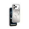 Shining Elegance Case with MagSafe Support for iPhone 17 Pro Max - Silver