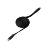 Magnetic USB-C to USB-C Data Cable 1m 240W - black