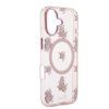Floral Case with MagSafe Support for iPhone 17 - Pink