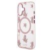 Floral Case with MagSafe Support for iPhone 17 - Pink
