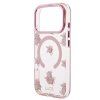 Etui Floral z obsługą MagSafe iPhone 17 Pro - różowe