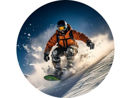 em snowboard