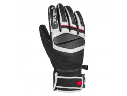 Reusch Mastery blk/wht/fire red