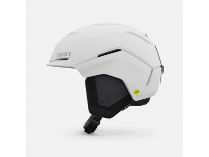 giro tenet mips snow helmet matte white lx left