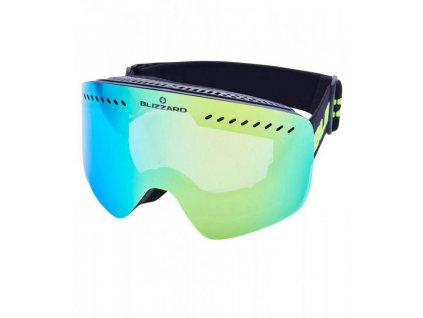 Blizzard 983 MDAVZO black matt/yellow revo