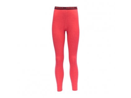 Devold Duo Active Junior Long Johns Poppy (Barva -, Velikost 10)