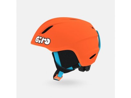 helma GIRO Launch Matte Bright Orange/Jelly (Barva -, Velikost S)