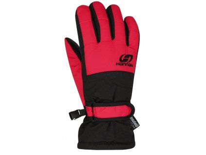 rukavice Hannah Mojo JR teaberry/anth (Barva -, Velikost 11-12)