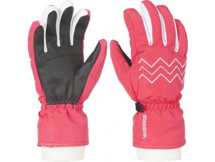 rukavice Rossignol W JANE G very pink (Velikost L, Barva -)