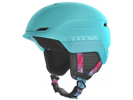 SCOTT Helmet Chase 2 cyan blue/pink