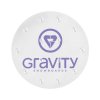 grip gravity hear mat clear lavender